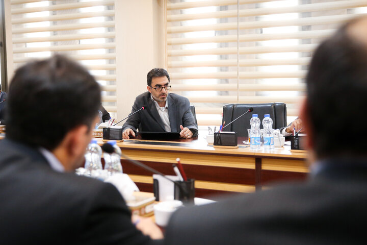 جلسه بررسی عملکرد گروه توسعه صنعت و معدن تدبیر