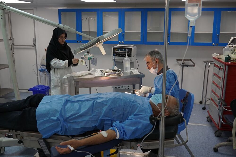 ویدئو/ خدمت‌رسانی بیمارستان سیار برکت در گالیکش استان گلستان