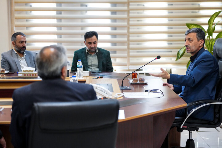 جلسه هیأت مدیره موسسه دانش بنیان برکت