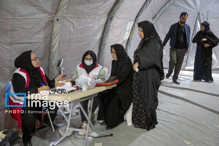 از نگاه رسانه/ خدمت‌رسانی بیمارستان سیار برکت در دالاهو کرمانشاه