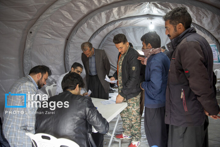 از نگاه رسانه/ خدمت‌رسانی بیمارستان سیار برکت در دالاهو کرمانشاه