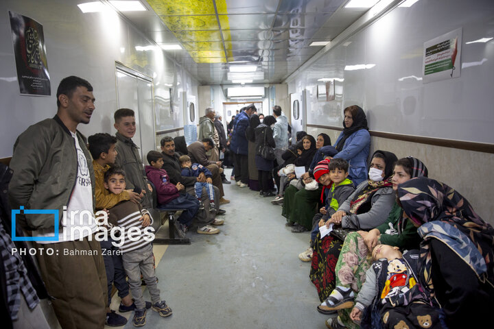 از نگاه رسانه/ خدمت‌رسانی بیمارستان سیار برکت در دالاهو کرمانشاه