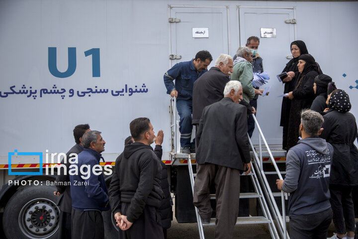 از نگاه رسانه/ خدمت‌رسانی بیمارستان سیار برکت در دالاهو کرمانشاه