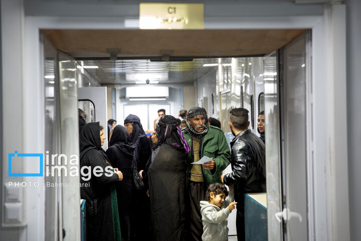 از نگاه رسانه/ خدمت‌رسانی بیمارستان سیار برکت در دالاهو کرمانشاه