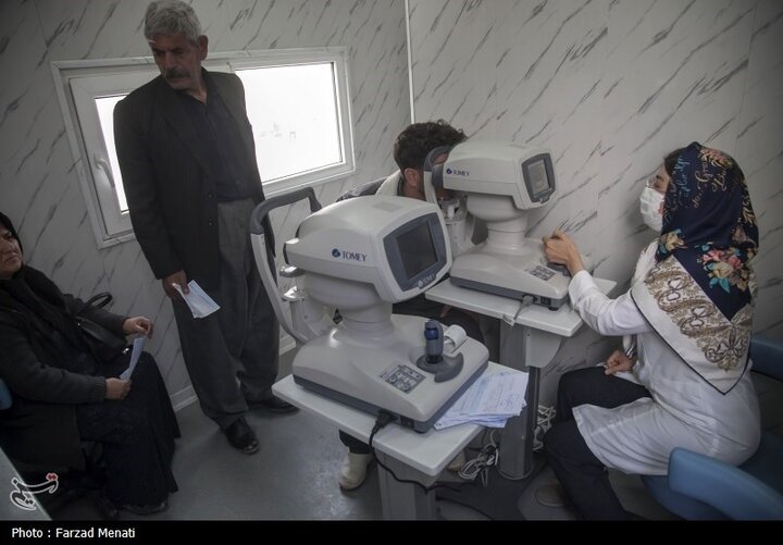 از نگاه رسانه/ خدمت‌رسانی بیمارستان سیار برکت در دالاهو کرمانشاه