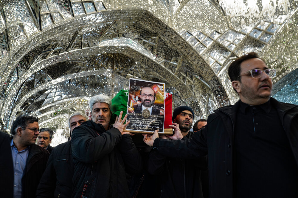 مراسم تشییع و خاکسپاری مدیرکل فقید بازرسی ستاد اجرایی فرمان امام 