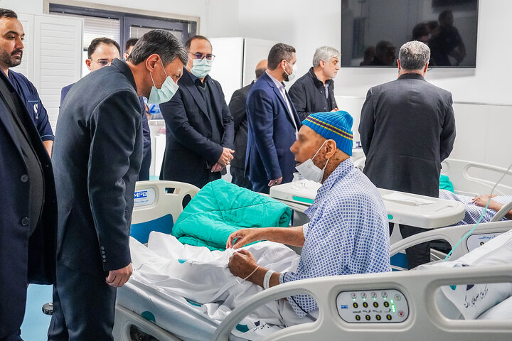 بازدید از بیمارستان تخصصی و فوق تخصصی سرطان برکت