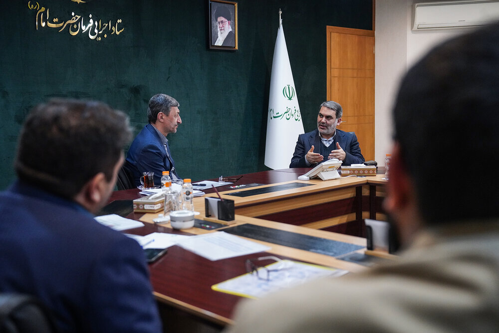 دیدار تعدادی از نمایندگان مجلس با رئیس ستاد اجرایی فرمان امام