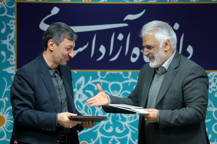 دیدار رئیس ستاد اجرایی فرمان امام با رئیس دانشگاه آزاد اسلامی