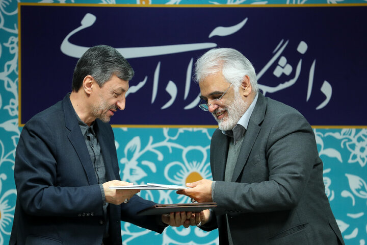 دیدار رئیس ستاد اجرایی فرمان امام با رئیس دانشگاه آزاد اسلامی