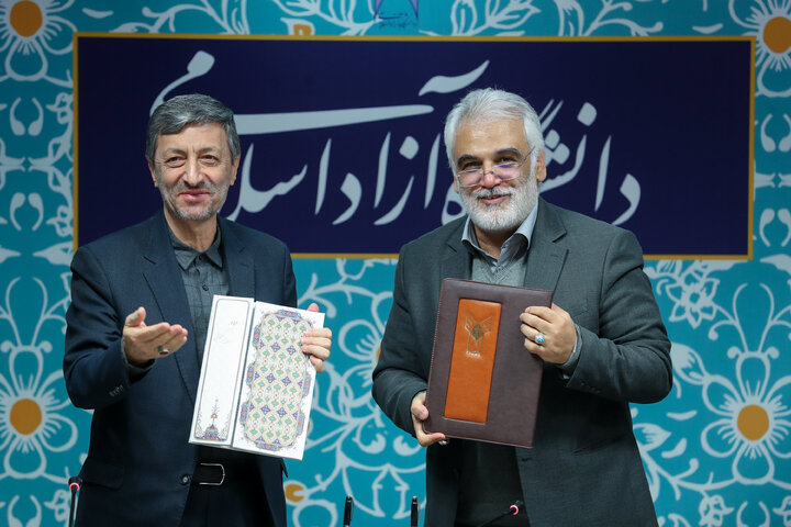 دیدار رئیس ستاد اجرایی فرمان امام با رئیس دانشگاه آزاد اسلامی