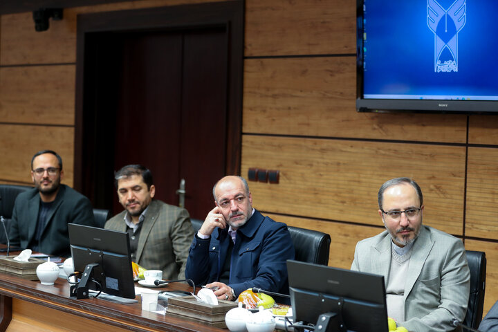 دیدار رئیس ستاد اجرایی فرمان امام با رئیس دانشگاه آزاد اسلامی