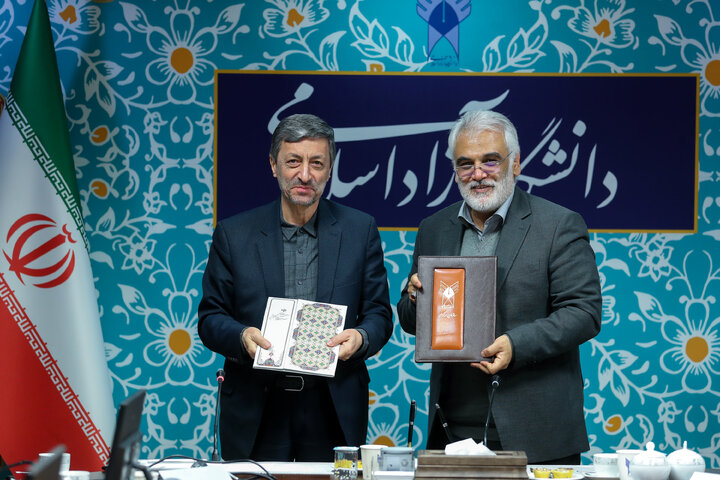 دیدار رئیس ستاد اجرایی فرمان امام با رئیس دانشگاه آزاد اسلامی