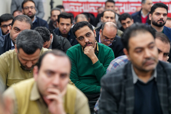 مراسم گرامیداشت دهه فجر در ستاد اجرایی فرمان امام