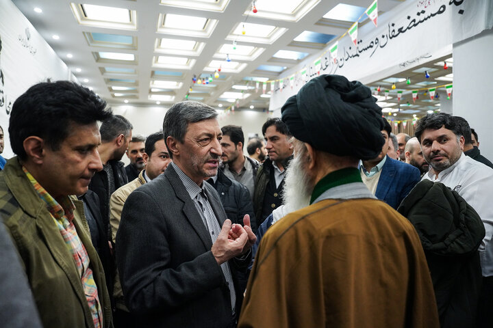 مراسم گرامیداشت دهه فجر در ستاد اجرایی فرمان امام