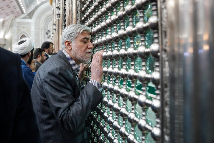 تجدید میثاق رئیس، مدیران و کارکنان ستاد اجرایی فرمان امام با آرمان‌های امام و شهدا