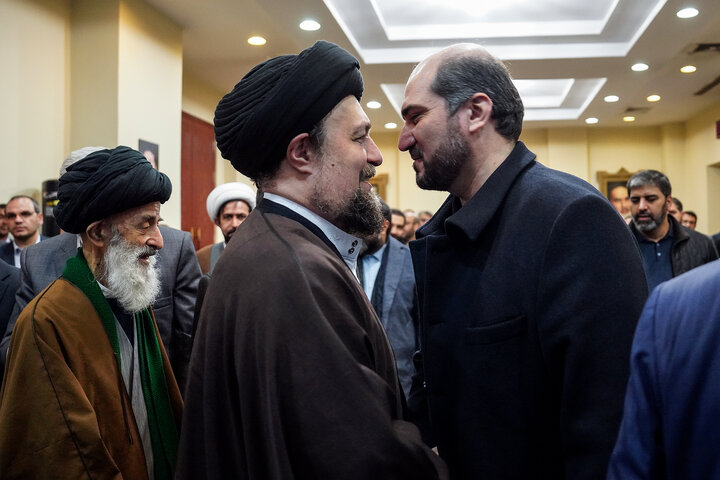 دیدار رئیس و کارکنان ستاد اجرایی فرمان امام با حجت الاسلام و المسلمین سید حسن خمینی