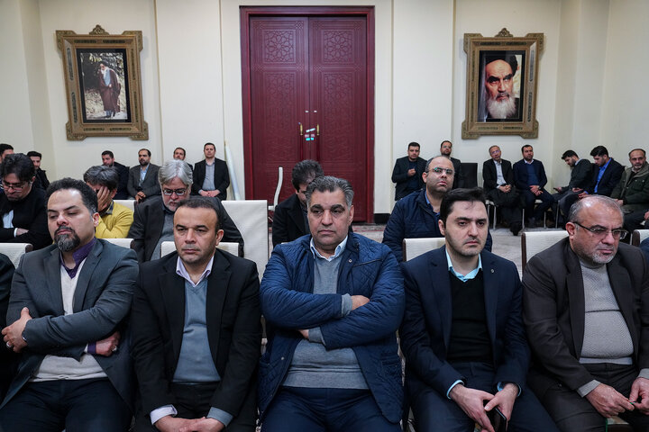 دیدار رئیس و کارکنان ستاد اجرایی فرمان امام با حجت الاسلام و المسلمین سید حسن خمینی