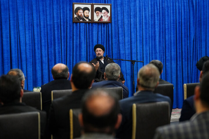 دیدار رئیس و کارکنان ستاد اجرایی فرمان امام با حجت الاسلام و المسلمین سید حسن خمینی