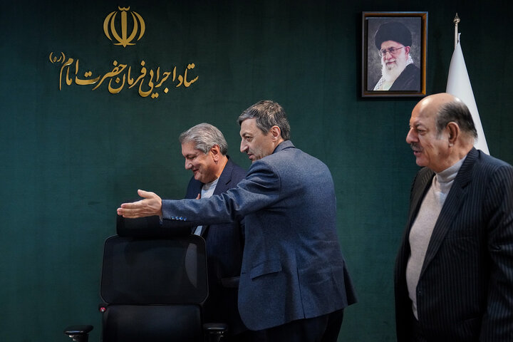 دیدار اعضای هیأت امنا و مدیرعامل خیریه کهریزک با رئیس ستاد اجرایی فرمان امام