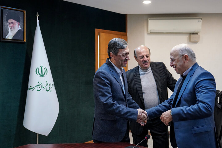 دیدار اعضای هیأت امنا و مدیرعامل خیریه کهریزک با رئیس ستاد اجرایی فرمان امام