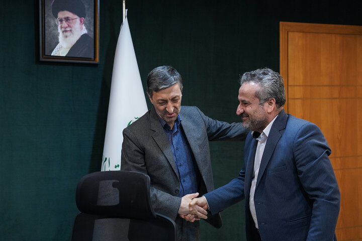 دیدار بهروز محبی نجم‌آبادی نماینده مردم سبزوار و جغتای و جوین در مجلس شورای اسلامی با رئیس ستاد اجرایی فرمان امام
