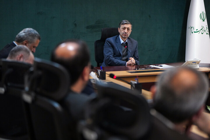 جلسه بررسی عملکرد سالانه سازمان اموال و‌ املاک ستاد اجرایی فرمان امام
