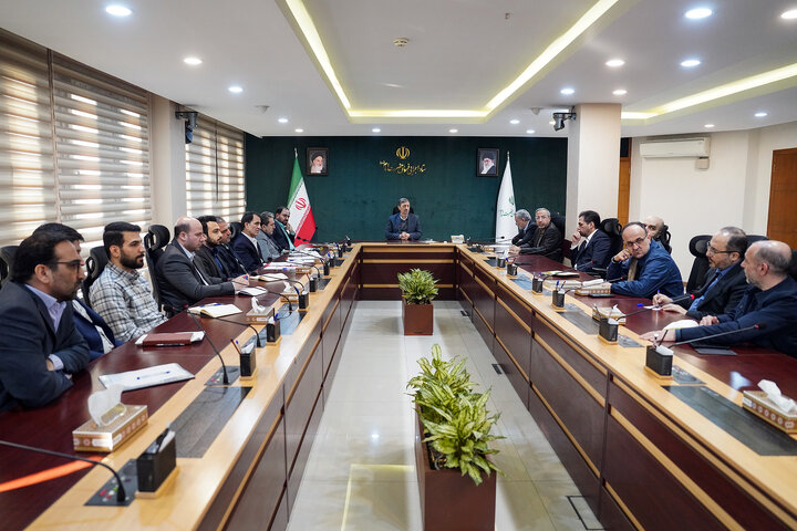 جلسه بررسی عملکرد سالانه اداره‌کل بازرسی و رسیدگی به شکایات ستاد اجرایی فرمان امام