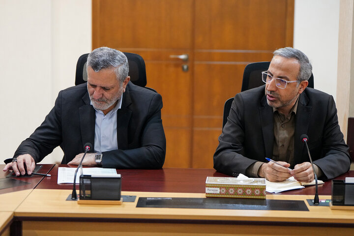 جلسه بررسی عملکرد سالانه اداره‌کل بازرسی و رسیدگی به شکایات ستاد اجرایی فرمان امام