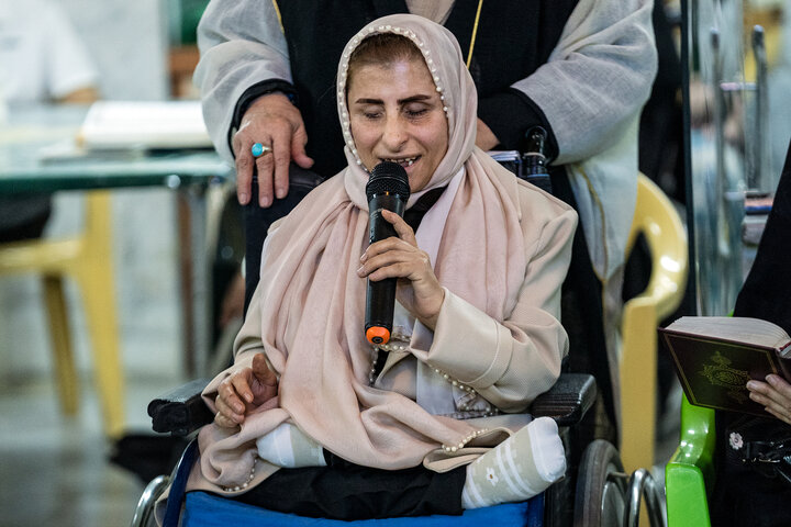 افطاری فتاح در جمع مددجویان آسایشگاه خیریه کهریزک