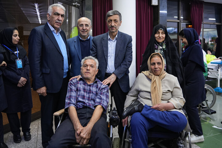 افطاری فتاح در جمع مددجویان آسایشگاه خیریه کهریزک