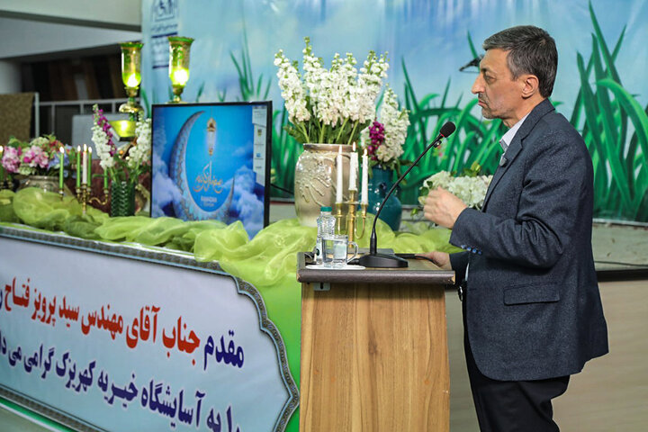 افطاری فتاح در جمع مددجویان آسایشگاه خیریه کهریزک