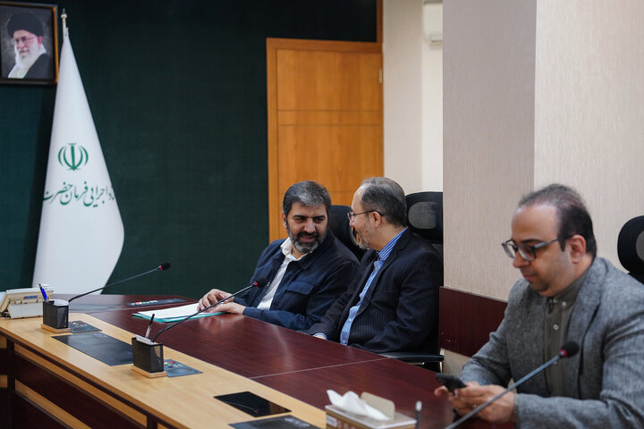 نشست مشترک رئیس ستاد اجرایی فرمان امام و رئیس هیات امنای ستاد دیه کشور