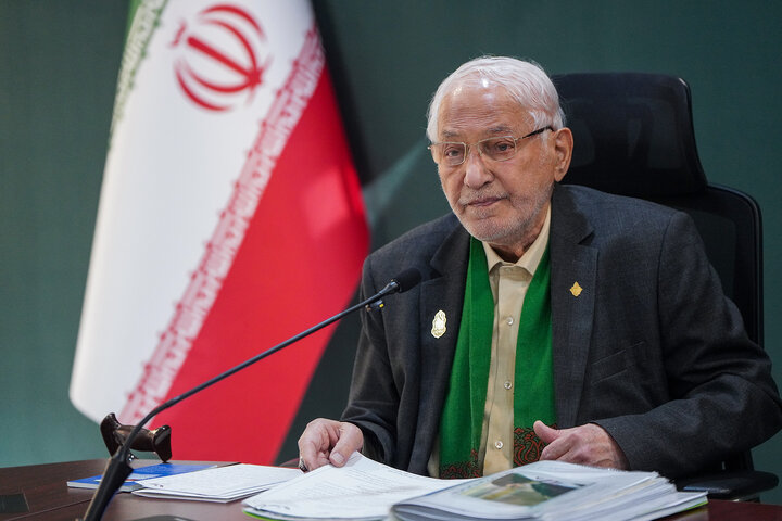 نشست مشترک رئیس ستاد اجرایی فرمان امام و رئیس هیات امنای ستاد دیه کشور