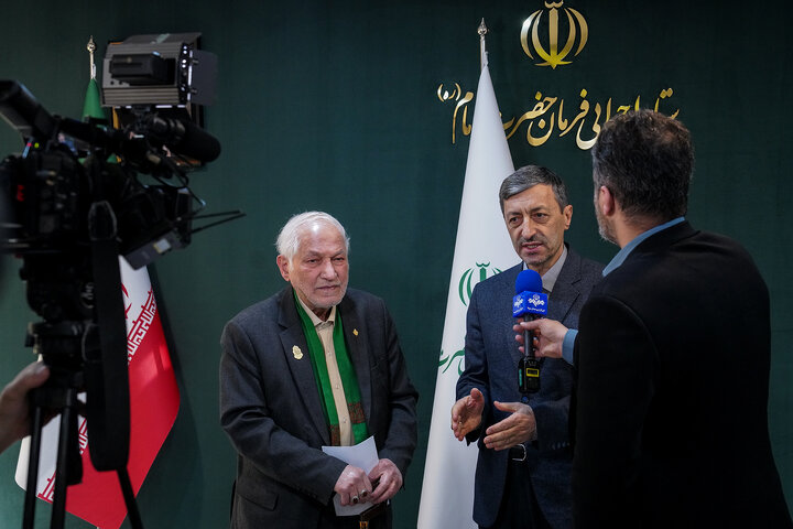 نشست مشترک رئیس ستاد اجرایی فرمان امام و رئیس هیات امنای ستاد دیه کشور