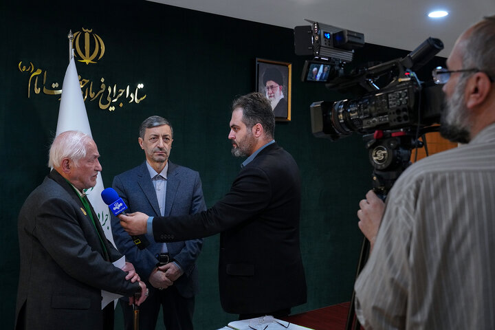 نشست مشترک رئیس ستاد اجرایی فرمان امام و رئیس هیات امنای ستاد دیه کشور