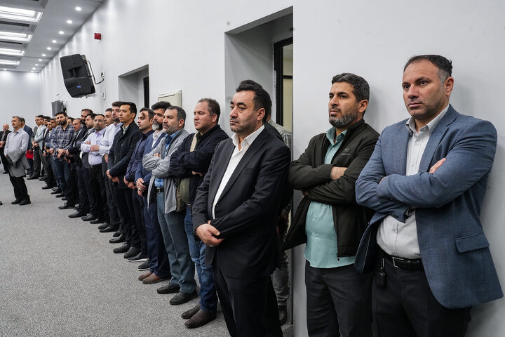 دیدار نوروزی رئیس ستاد اجرایی فرمان امام با همکاران