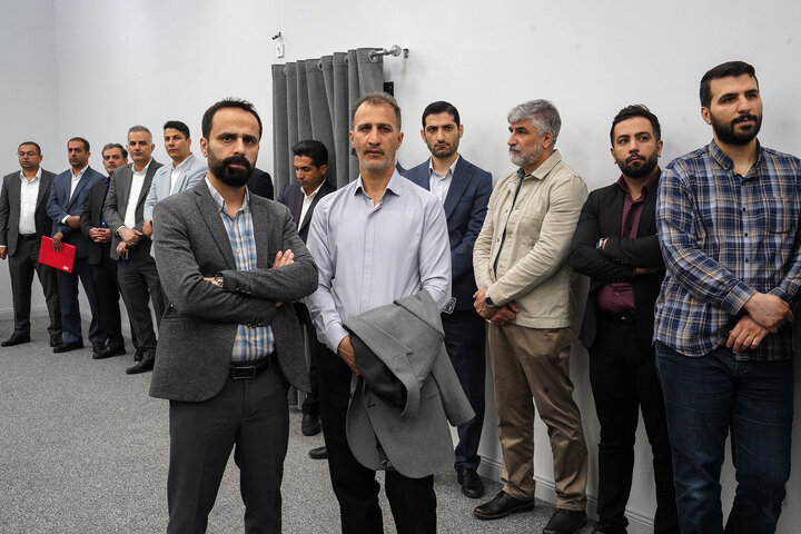 دیدار نوروزی رئیس ستاد اجرایی فرمان امام با همکاران