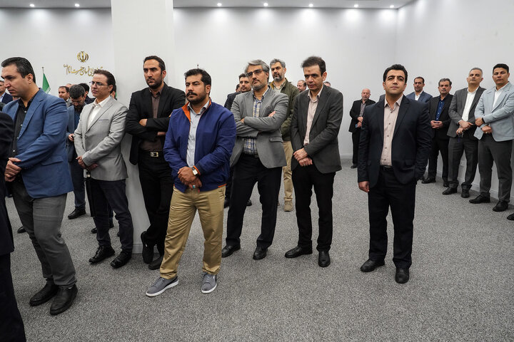 دیدار نوروزی رئیس ستاد اجرایی فرمان امام با همکاران