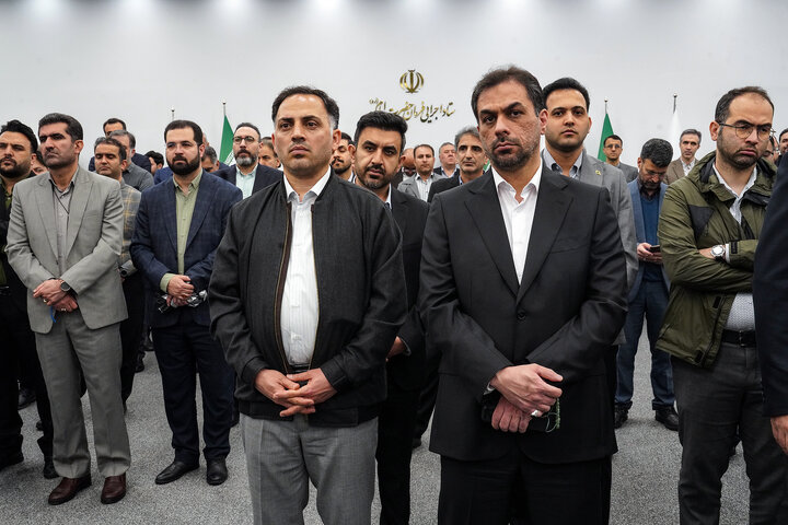 دیدار نوروزی رئیس ستاد اجرایی فرمان امام با همکاران