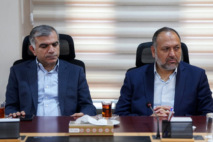 دیدار رئیس کمیته امداد با رئیس ستاد اجرایی فرمان امام