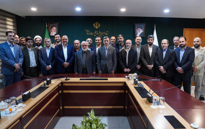 دیدار رئیس کمیته امداد با رئیس ستاد اجرایی فرمان امام