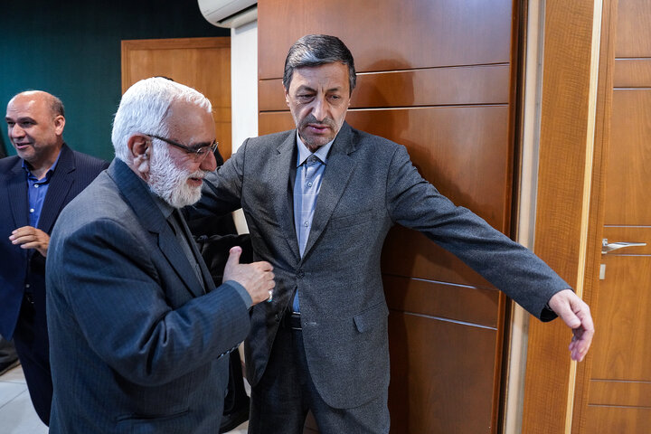 دیدار رئیس کمیته امداد با رئیس ستاد اجرایی فرمان امام