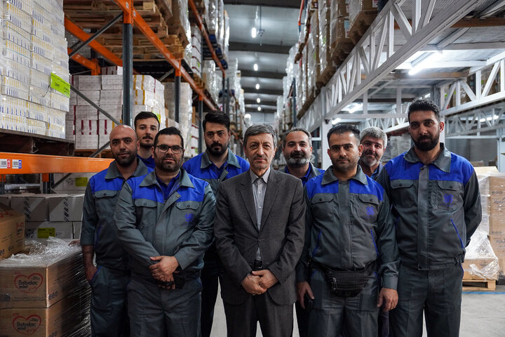 بازدید رئیس ستاد اجرایی فرمان امام از شرکت پخش البرز