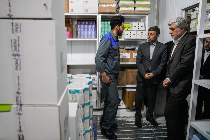 بازدید رئیس ستاد اجرایی فرمان امام از شرکت پخش البرز