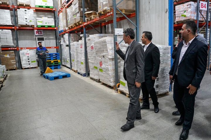 بازدید رئیس ستاد اجرایی فرمان امام از شرکت پخش البرز