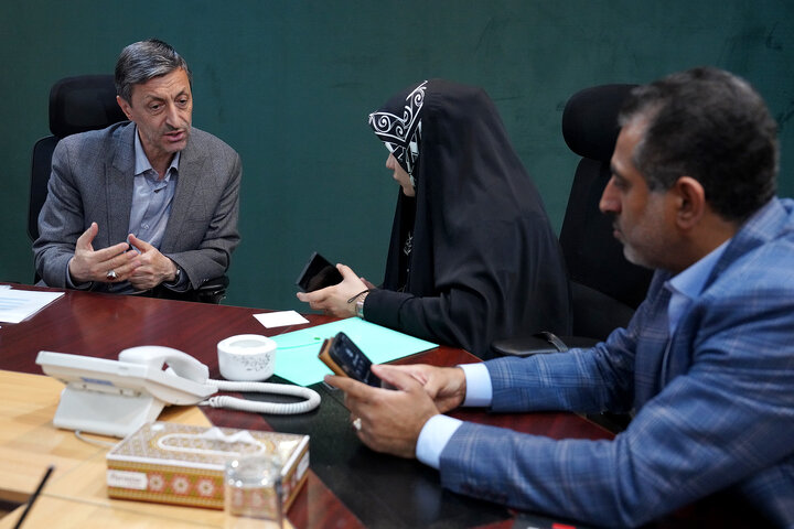 دیدار تعدادی از نمایندگان مجلس با رئیس ستاد اجرایی فرمان امام