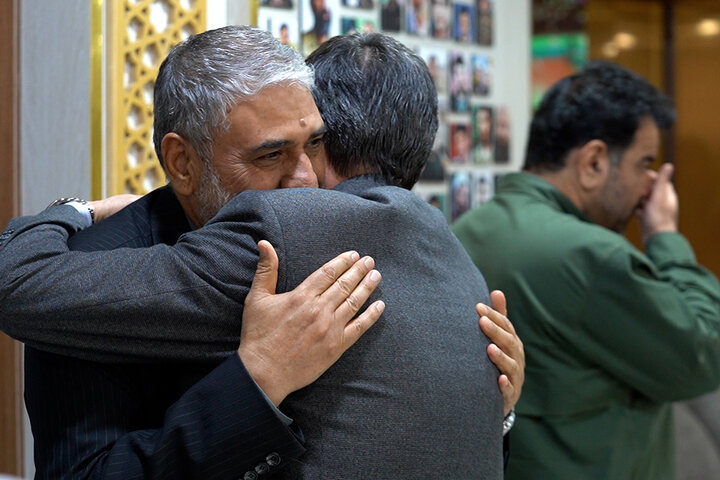 دیدار سید پرویز فتاح رئیس ستاد اجرایی فرمان امام با سردار حسن شاهوارپور فرمانده سپاه استان خوزستان 