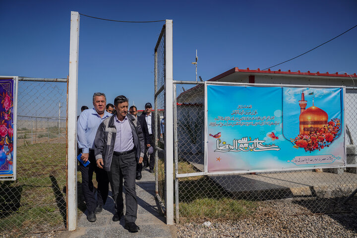 بازدید سید پرویز فتاح رئیس ستاد اجرایی فرمان امام از پروژه‌ کاغذ سبز خوزستان
