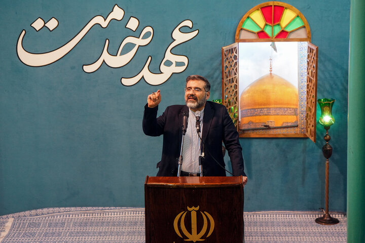 سخنرانی رئیس ستاد اجرایی فرمان امام در همایش «عهد خدمت»